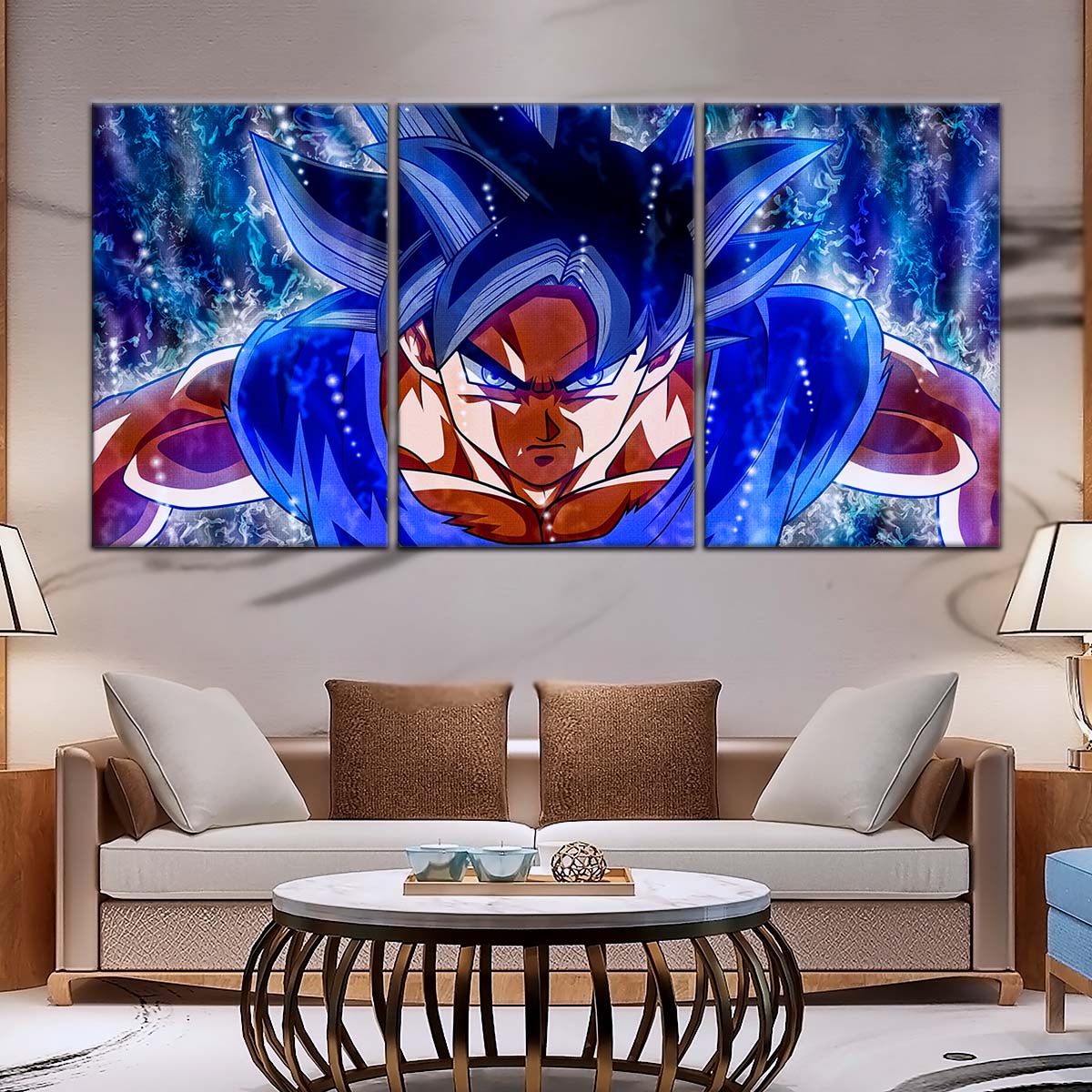 Dragon Ball Wall Art - DR5089 - Mastered Ultra Instinct Goku - Dragon Ball Super - Dragon Ball Poster - Dragon Ball Canvas