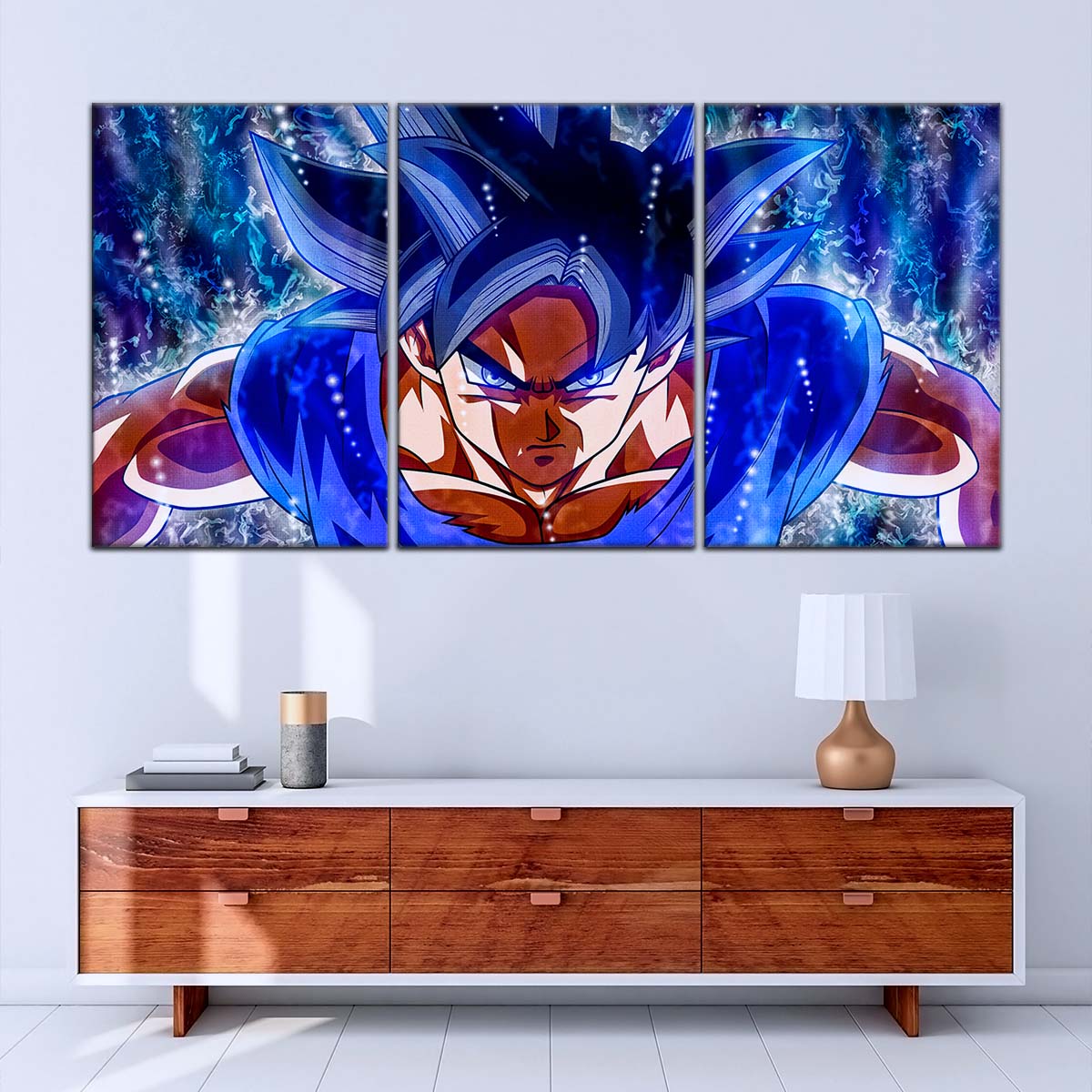 Dragon Ball Wall Art - DR5089 - Mastered Ultra Instinct Goku - Dragon Ball Super - Dragon Ball Poster - Dragon Ball Canvas