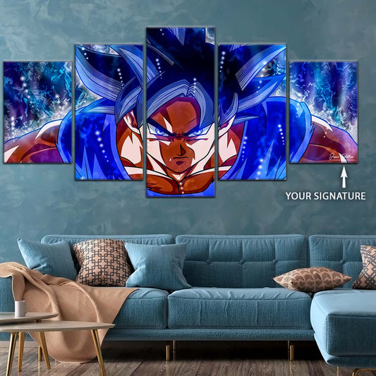 Dragon Ball Wall Art - DR5089 - Mastered Ultra Instinct Goku - Dragon Ball Super - Dragon Ball Poster - Dragon Ball Canvas