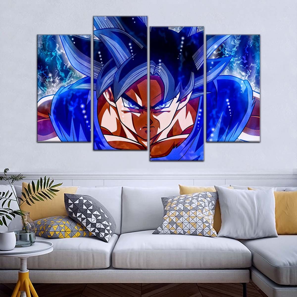 Dragon Ball Wall Art - DR5089 - Mastered Ultra Instinct Goku - Dragon Ball Super - Dragon Ball Poster - Dragon Ball Canvas