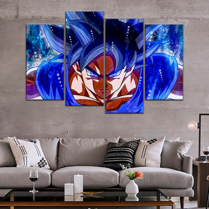 Dragon Ball Wall Art - DR5089 - Mastered Ultra Instinct Goku - Dragon Ball Super - Dragon Ball Poster - Dragon Ball Canvas