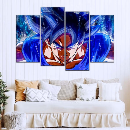 Dragon Ball Wall Art - DR5089 - Mastered Ultra Instinct Goku - Dragon Ball Super - Dragon Ball Poster - Dragon Ball Canvas