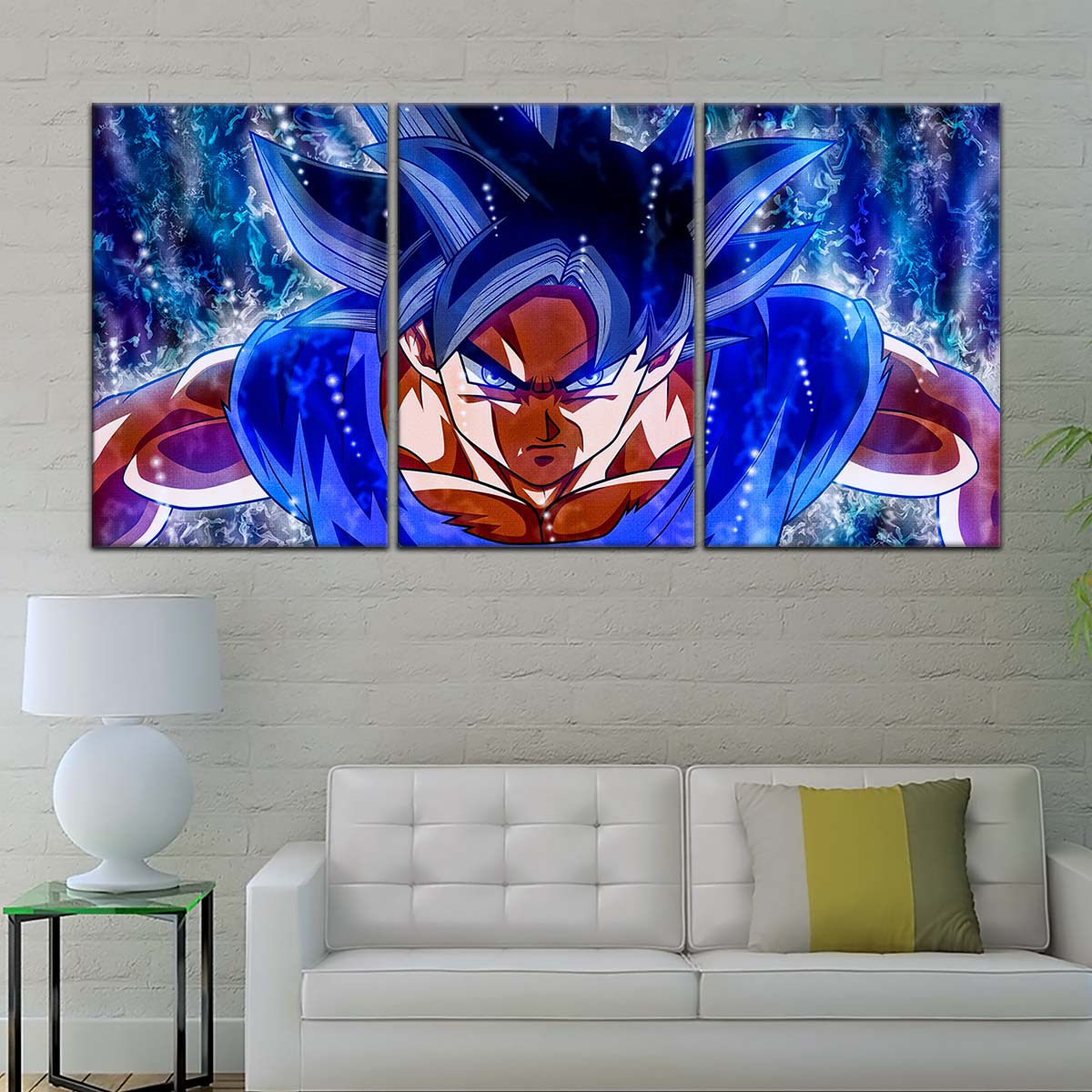 Dragon Ball Wall Art - DR5089 - Mastered Ultra Instinct Goku - Dragon Ball Super - Dragon Ball Poster - Dragon Ball Canvas