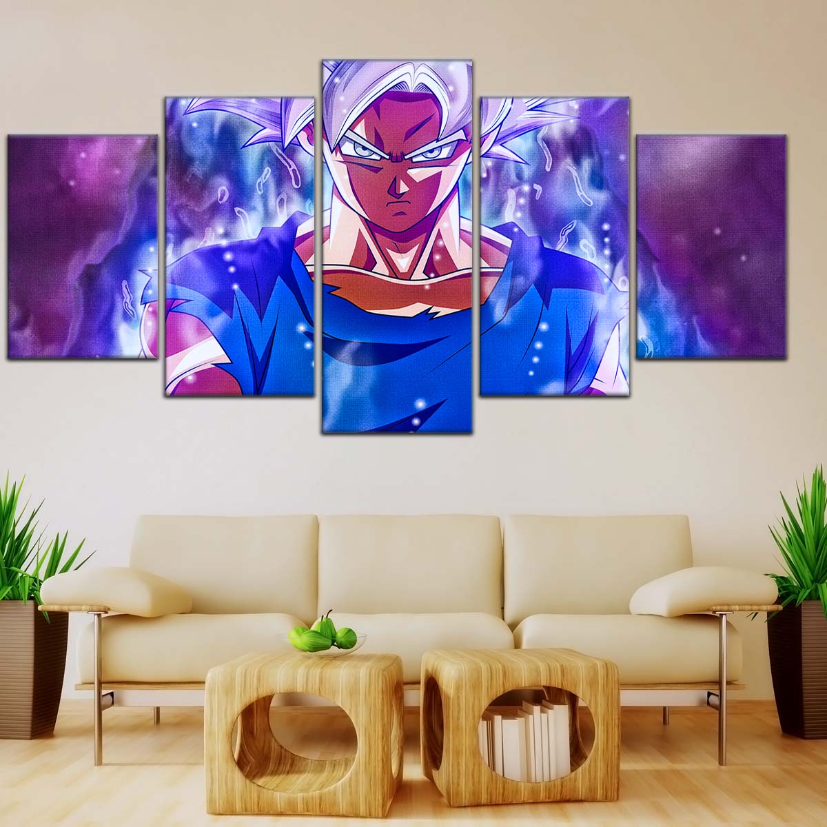 Dragon Ball Wall Art - DR5090 - Mastered Ultra Instinct Goku - Dragon Ball Super - Dragon Ball Poster - Dragon Ball Canvas