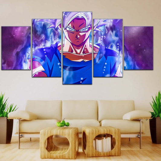 Dragon Ball Wall Art - DR5090 - Mastered Ultra Instinct Goku - Dragon Ball Super - Dragon Ball Poster - Dragon Ball Canvas