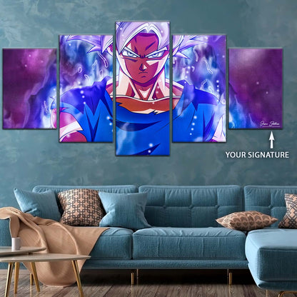Dragon Ball Wall Art - DR5090 - Mastered Ultra Instinct Goku - Dragon Ball Super - Dragon Ball Poster - Dragon Ball Canvas