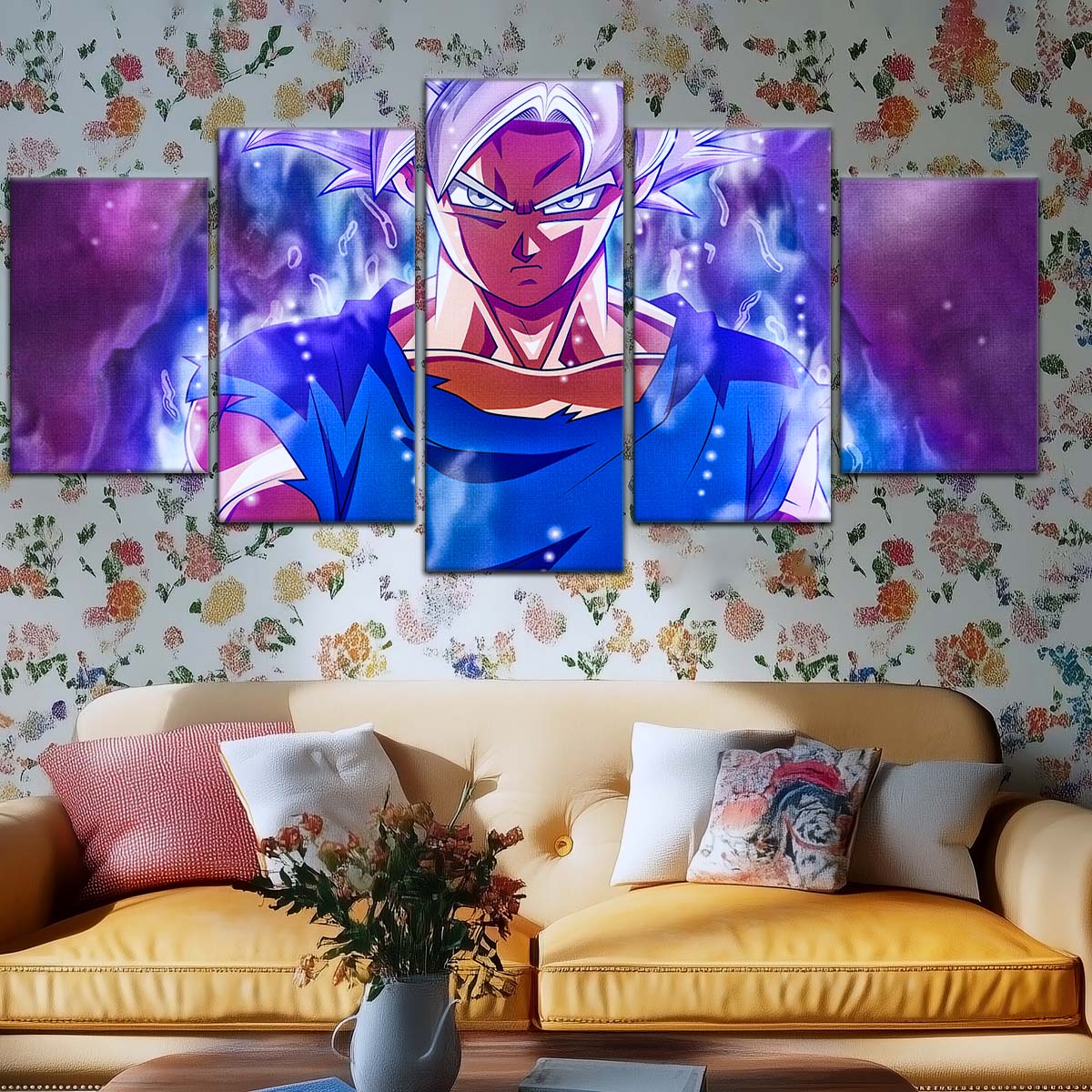 Dragon Ball Wall Art - DR5090 - Mastered Ultra Instinct Goku - Dragon Ball Super - Dragon Ball Poster - Dragon Ball Canvas