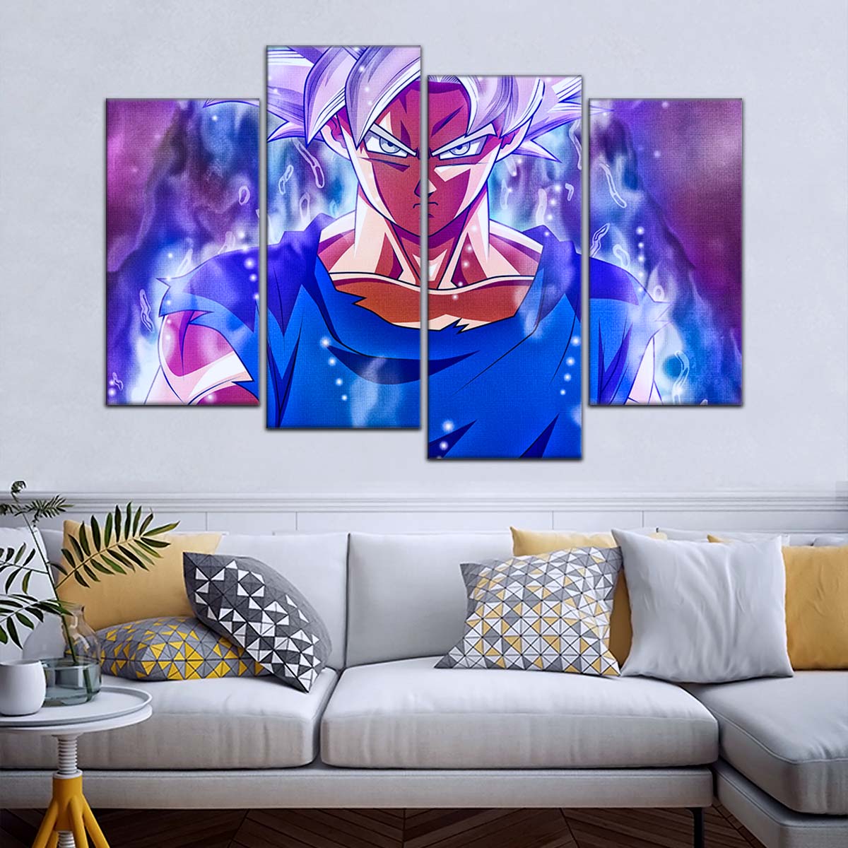 Dragon Ball Wall Art - DR5090 - Mastered Ultra Instinct Goku - Dragon Ball Super - Dragon Ball Poster - Dragon Ball Canvas