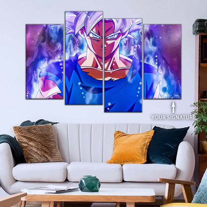 Dragon Ball Wall Art - DR5090 - Mastered Ultra Instinct Goku - Dragon Ball Super - Dragon Ball Poster - Dragon Ball Canvas