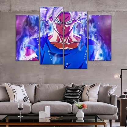 Dragon Ball Wall Art - DR5090 - Mastered Ultra Instinct Goku - Dragon Ball Super - Dragon Ball Poster - Dragon Ball Canvas