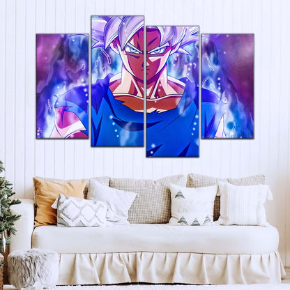Dragon Ball Wall Art - DR5090 - Mastered Ultra Instinct Goku - Dragon Ball Super - Dragon Ball Poster - Dragon Ball Canvas