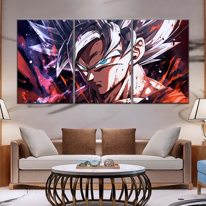Dragon Ball Wall Art - DR5091 - Mastered Ultra Instinct Goku - Dragon Ball Super - Dragon Ball Poster - Dragon Ball Canvas