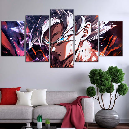 Dragon Ball Wall Art - DR5091 - Mastered Ultra Instinct Goku - Dragon Ball Super - Dragon Ball Poster - Dragon Ball Canvas