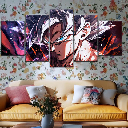 Dragon Ball Wall Art - DR5091 - Mastered Ultra Instinct Goku - Dragon Ball Super - Dragon Ball Poster - Dragon Ball Canvas
