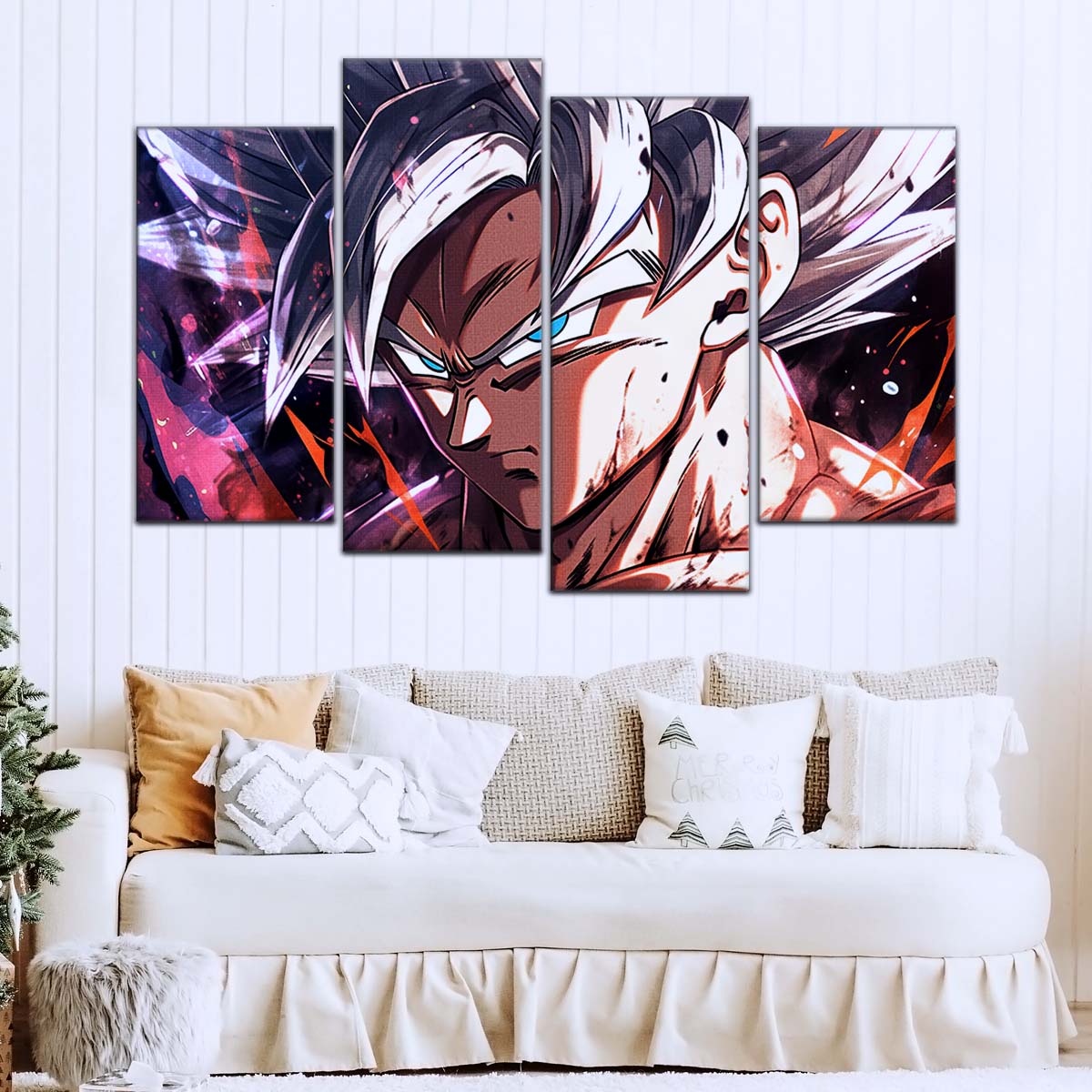 Dragon Ball Wall Art - DR5091 - Mastered Ultra Instinct Goku - Dragon Ball Super - Dragon Ball Poster - Dragon Ball Canvas