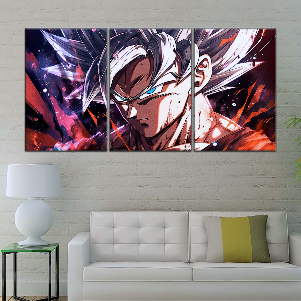 Dragon Ball Wall Art - DR5091 - Mastered Ultra Instinct Goku - Dragon Ball Super - Dragon Ball Poster - Dragon Ball Canvas