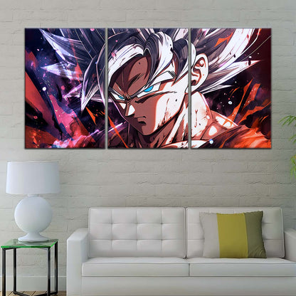 Dragon Ball Wall Art - DR5091 - Mastered Ultra Instinct Goku - Dragon Ball Super - Dragon Ball Poster - Dragon Ball Canvas