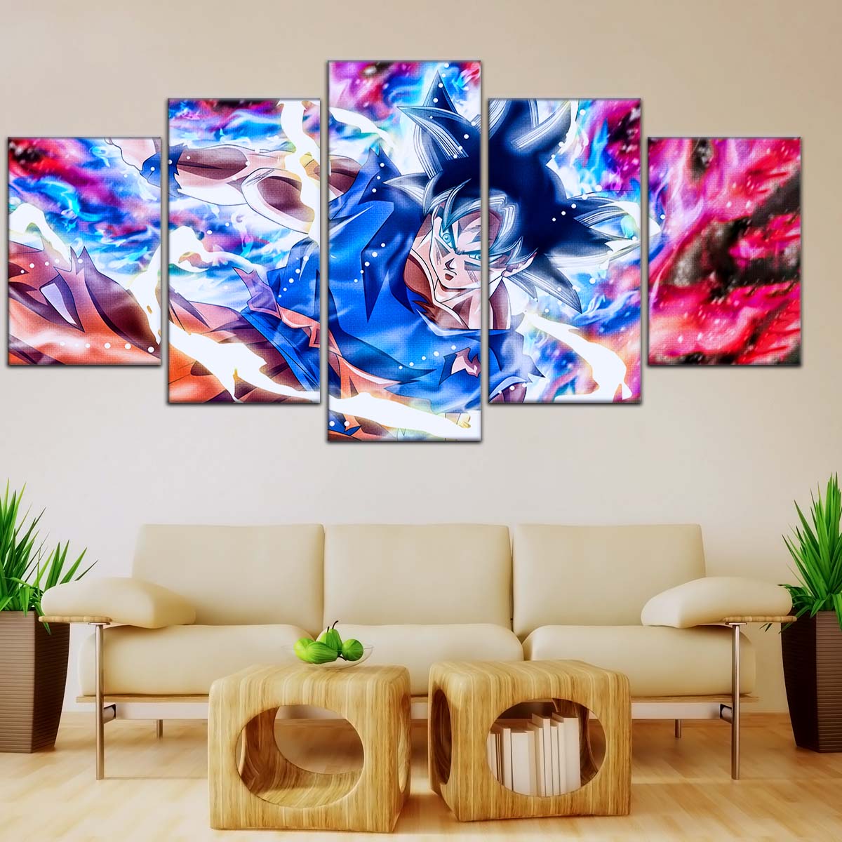 Dragon Ball Wall Art - DR5092 - Mastered Ultra Instinct Goku - Dragon Ball Super - Dragon Ball Poster - Dragon Ball Canvas