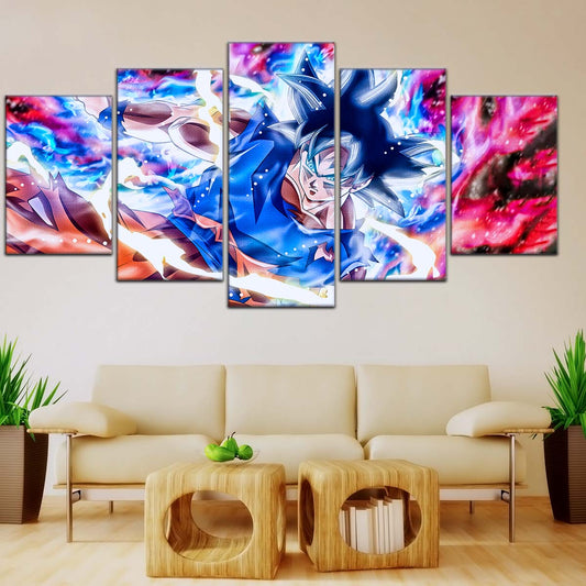 Dragon Ball Wall Art - DR5092 - Mastered Ultra Instinct Goku - Dragon Ball Super - Dragon Ball Poster - Dragon Ball Canvas
