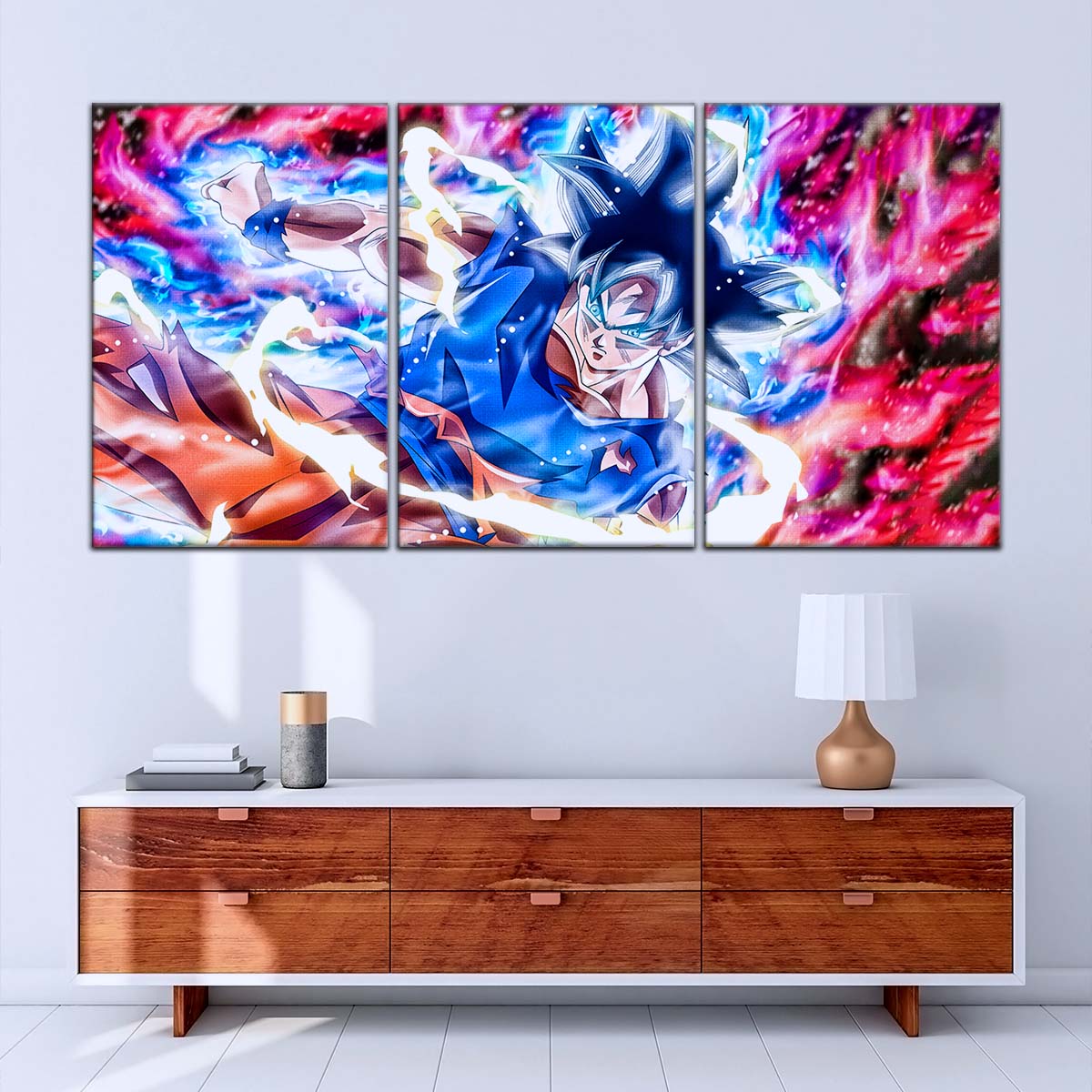 Dragon Ball Wall Art - DR5092 - Mastered Ultra Instinct Goku - Dragon Ball Super - Dragon Ball Poster - Dragon Ball Canvas