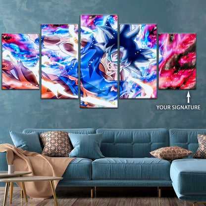 Dragon Ball Wall Art - DR5092 - Mastered Ultra Instinct Goku - Dragon Ball Super - Dragon Ball Poster - Dragon Ball Canvas