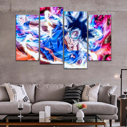 Dragon Ball Wall Art - DR5092 - Mastered Ultra Instinct Goku - Dragon Ball Super - Dragon Ball Poster - Dragon Ball Canvas
