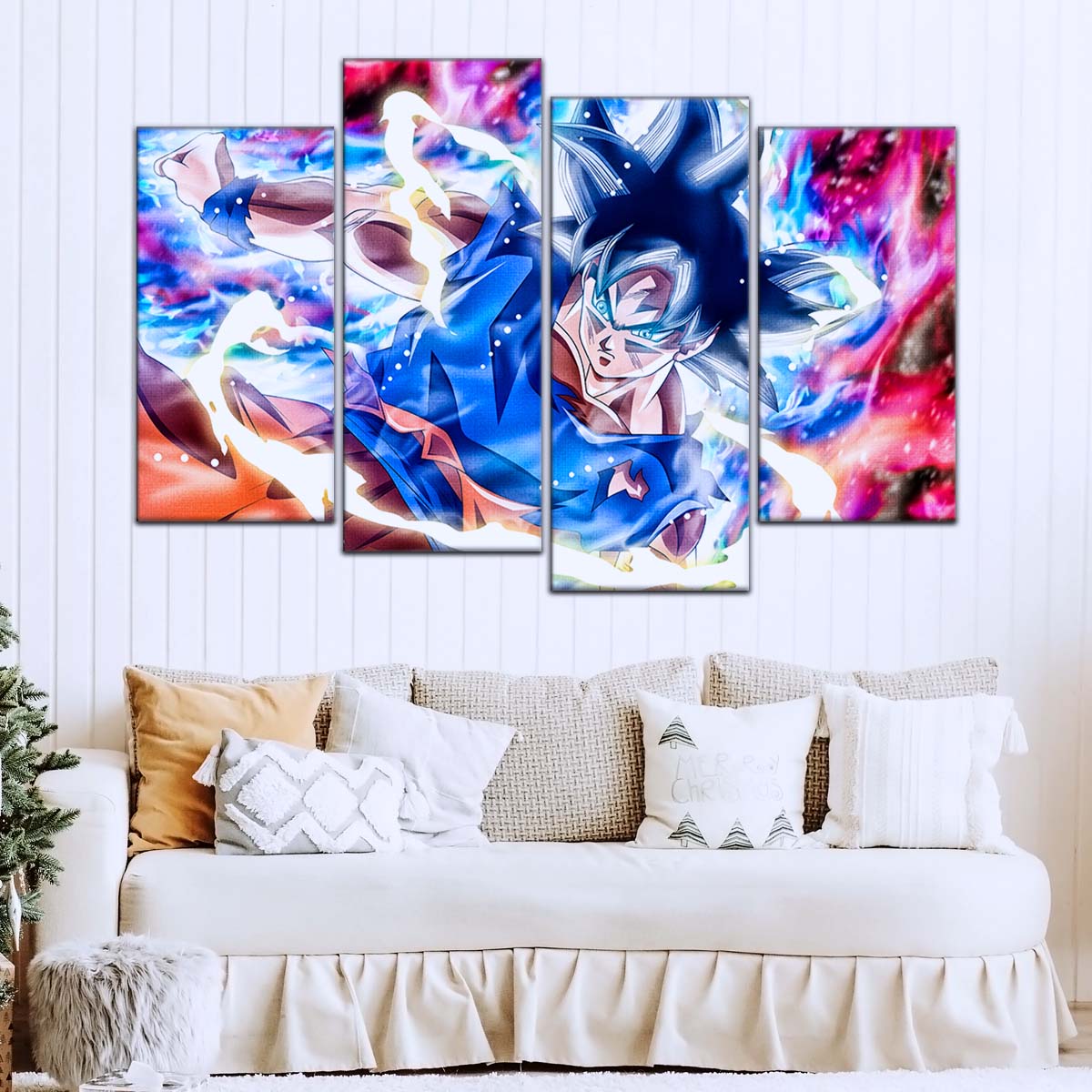 Dragon Ball Wall Art - DR5092 - Mastered Ultra Instinct Goku - Dragon Ball Super - Dragon Ball Poster - Dragon Ball Canvas