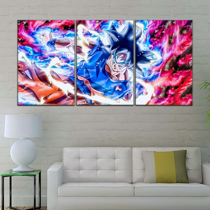 Dragon Ball Wall Art - DR5092 - Mastered Ultra Instinct Goku - Dragon Ball Super - Dragon Ball Poster - Dragon Ball Canvas