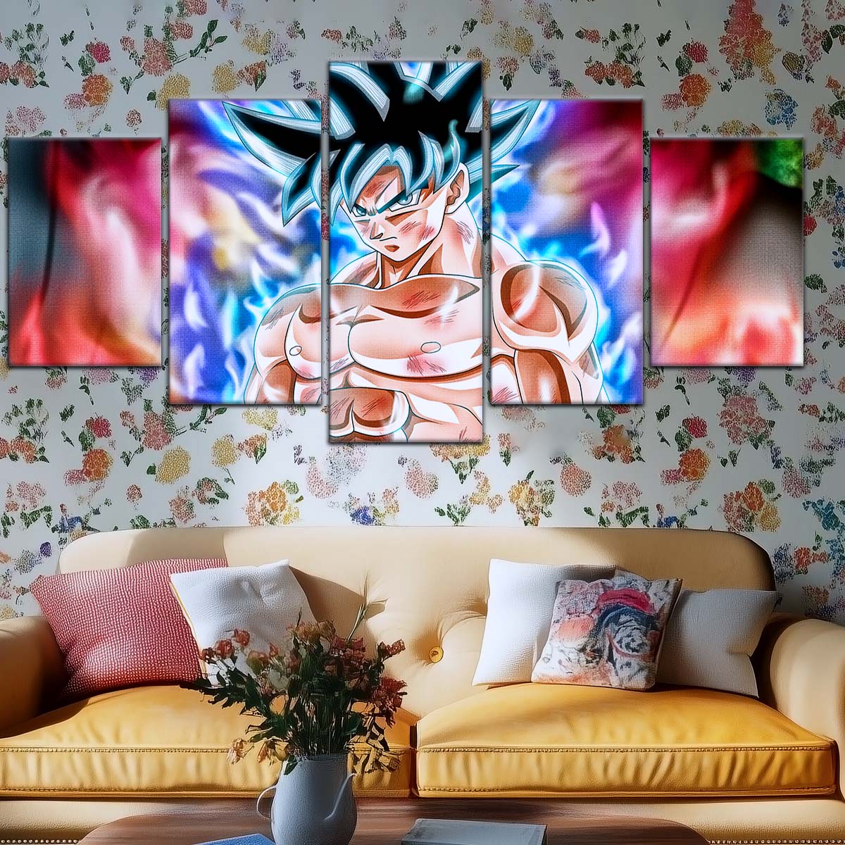 Dragon Ball Wall Art - DR5093 - Mastered Ultra Instinct Goku - Dragon Ball Super - Dragon Ball Poster - Dragon Ball Canvas