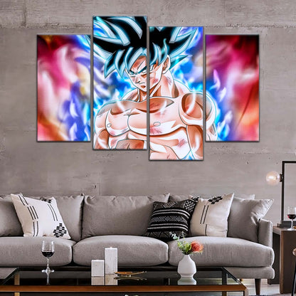 Dragon Ball Wall Art - DR5093 - Mastered Ultra Instinct Goku - Dragon Ball Super - Dragon Ball Poster - Dragon Ball Canvas