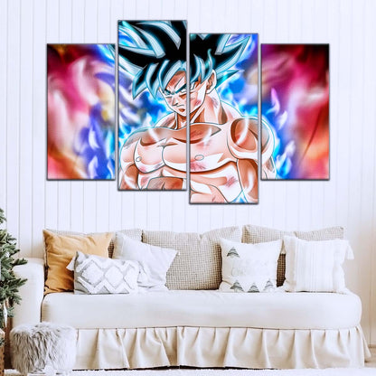 Dragon Ball Wall Art - DR5093 - Mastered Ultra Instinct Goku - Dragon Ball Super - Dragon Ball Poster - Dragon Ball Canvas