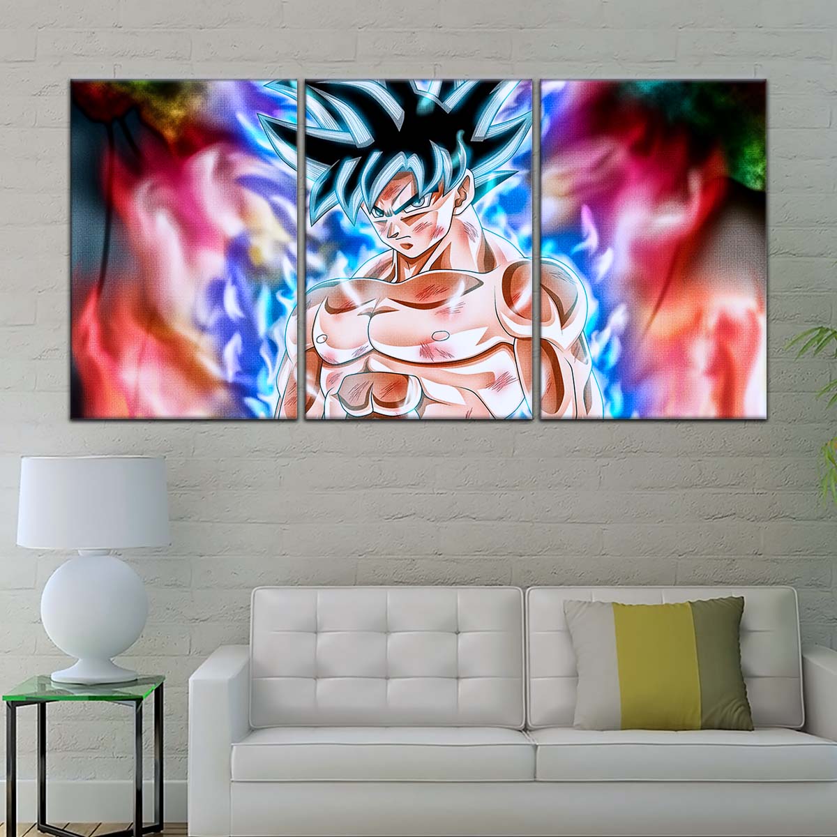 Dragon Ball Wall Art - DR5093 - Mastered Ultra Instinct Goku - Dragon Ball Super - Dragon Ball Poster - Dragon Ball Canvas