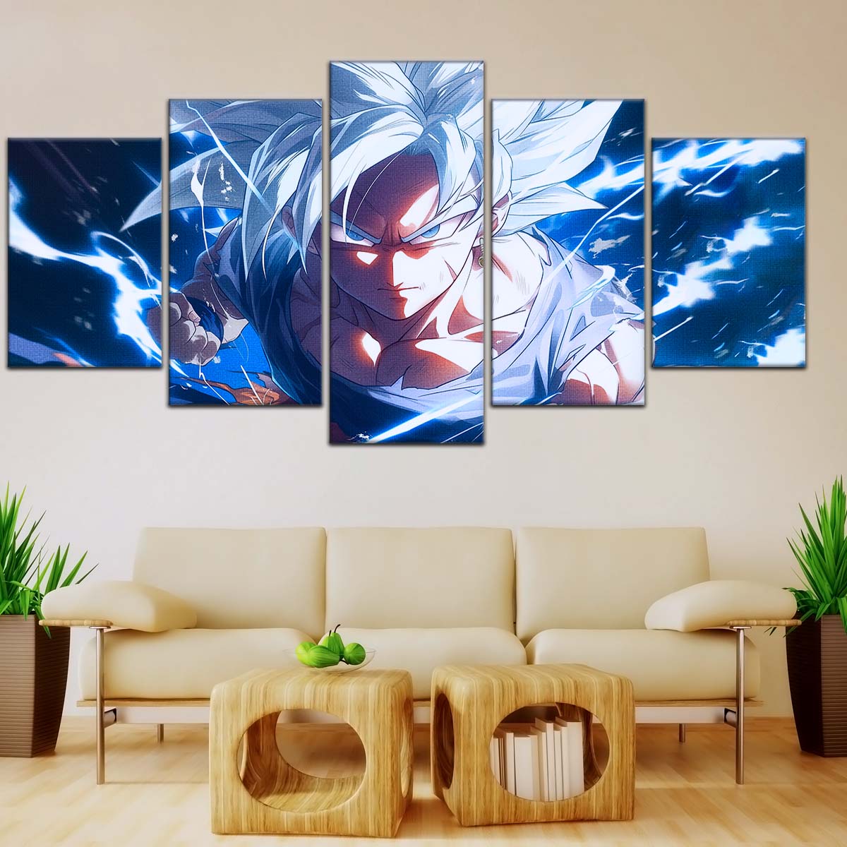 Dragon Ball Wall Art - DR5094 - Mastered Ultra Instinct Goku - Dragon Ball Super - Dragon Ball Poster - Dragon Ball Canvas