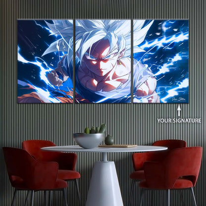Dragon Ball Wall Art - DR5094 - Mastered Ultra Instinct Goku - Dragon Ball Super - Dragon Ball Poster - Dragon Ball Canvas