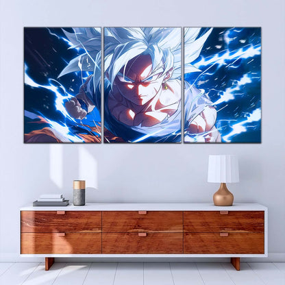 Dragon Ball Wall Art - DR5094 - Mastered Ultra Instinct Goku - Dragon Ball Super - Dragon Ball Poster - Dragon Ball Canvas