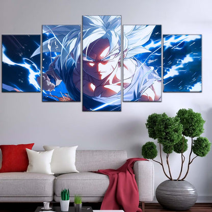 Dragon Ball Wall Art - DR5094 - Mastered Ultra Instinct Goku - Dragon Ball Super - Dragon Ball Poster - Dragon Ball Canvas