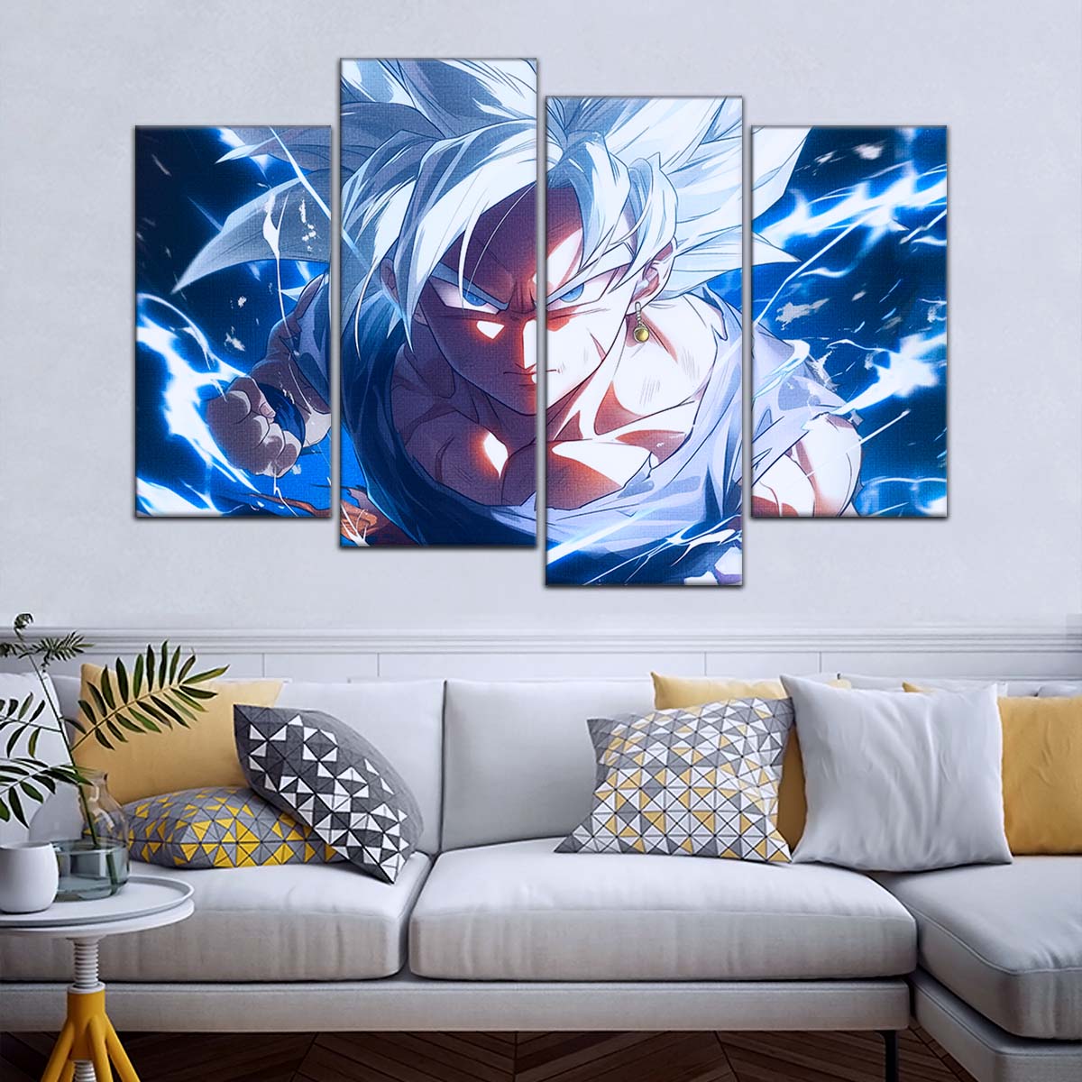 Dragon Ball Wall Art - DR5094 - Mastered Ultra Instinct Goku - Dragon Ball Super - Dragon Ball Poster - Dragon Ball Canvas