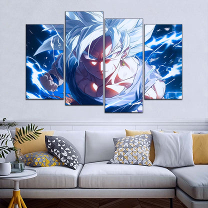 Dragon Ball Wall Art - DR5094 - Mastered Ultra Instinct Goku - Dragon Ball Super - Dragon Ball Poster - Dragon Ball Canvas
