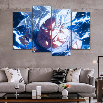 Dragon Ball Wall Art - DR5094 - Mastered Ultra Instinct Goku - Dragon Ball Super - Dragon Ball Poster - Dragon Ball Canvas