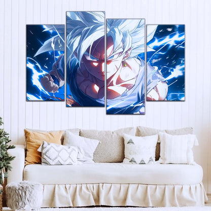 Dragon Ball Wall Art - DR5094 - Mastered Ultra Instinct Goku - Dragon Ball Super - Dragon Ball Poster - Dragon Ball Canvas
