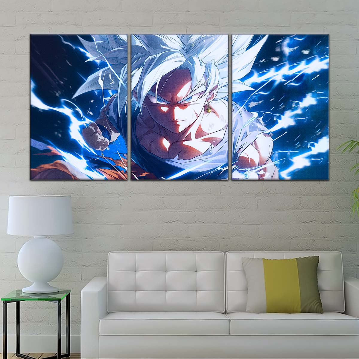 Dragon Ball Wall Art - DR5094 - Mastered Ultra Instinct Goku - Dragon Ball Super - Dragon Ball Poster - Dragon Ball Canvas