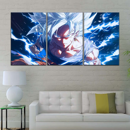 Dragon Ball Wall Art - DR5094 - Mastered Ultra Instinct Goku - Dragon Ball Super - Dragon Ball Poster - Dragon Ball Canvas