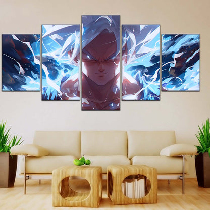 Dragon Ball Wall Art - DR5095 - Mastered Ultra Instinct Goku - Dragon Ball Super - Dragon Ball Poster - Dragon Ball Canvas