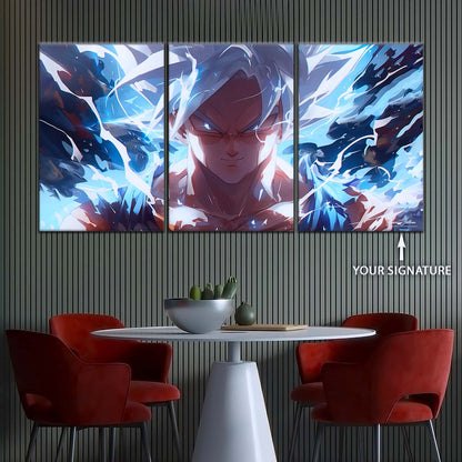 Dragon Ball Wall Art - DR5095 - Mastered Ultra Instinct Goku - Dragon Ball Super - Dragon Ball Poster - Dragon Ball Canvas