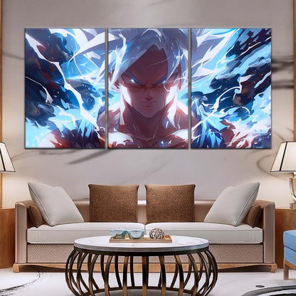 Dragon Ball Wall Art - DR5095 - Mastered Ultra Instinct Goku - Dragon Ball Super - Dragon Ball Poster - Dragon Ball Canvas