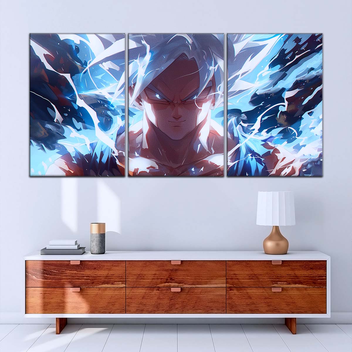 Dragon Ball Wall Art - DR5095 - Mastered Ultra Instinct Goku - Dragon Ball Super - Dragon Ball Poster - Dragon Ball Canvas