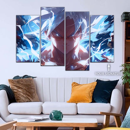 Dragon Ball Wall Art - DR5095 - Mastered Ultra Instinct Goku - Dragon Ball Super - Dragon Ball Poster - Dragon Ball Canvas