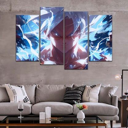 Dragon Ball Wall Art - DR5095 - Mastered Ultra Instinct Goku - Dragon Ball Super - Dragon Ball Poster - Dragon Ball Canvas