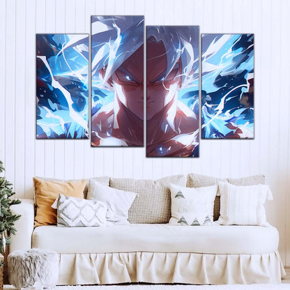 Dragon Ball Wall Art - DR5095 - Mastered Ultra Instinct Goku - Dragon Ball Super - Dragon Ball Poster - Dragon Ball Canvas