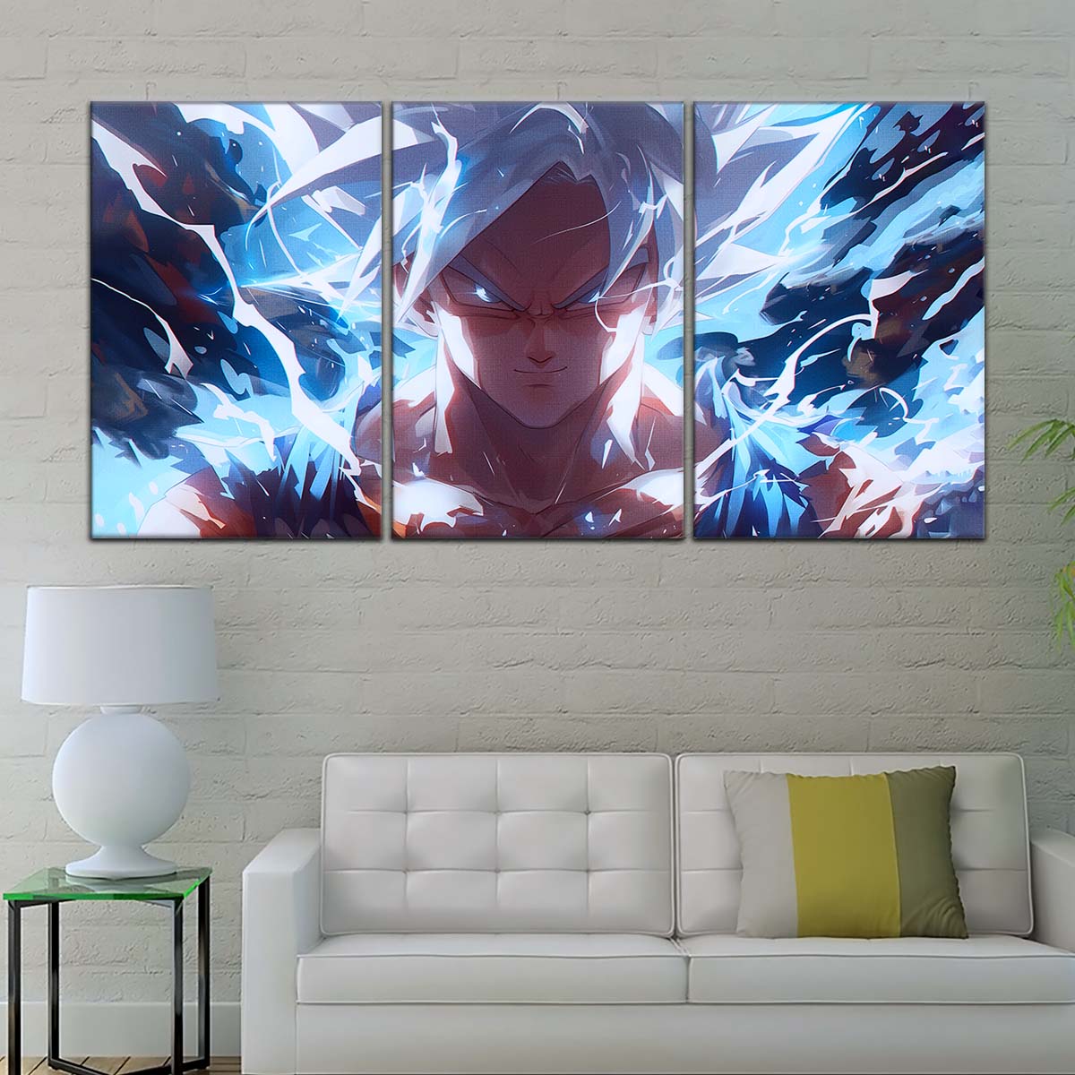 Dragon Ball Wall Art - DR5095 - Mastered Ultra Instinct Goku - Dragon Ball Super - Dragon Ball Poster - Dragon Ball Canvas